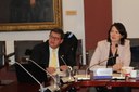 Visit to cuenca university: presentation Kristien Michielsen