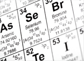 Selenium on the periodic table (large view)