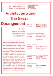 Urbanism Lecture Series
