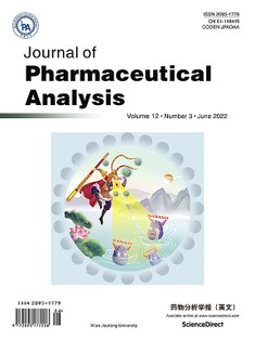 Cover of the Journal of Pharmaceutical Analysis (issue June 2022)