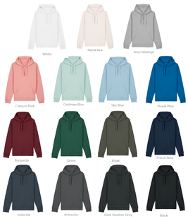 Designwedstrijd UGent-sweater - beschikbare kleuren