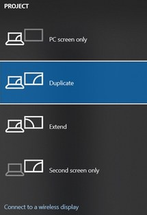 Duplicate Screen