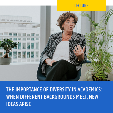 Lecture - The importance of diversity in academics: When different backgrounds meet, new ideas arise