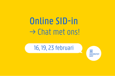 Online SID-in: chatsessies