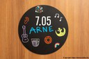 Kamer - naambord Arne