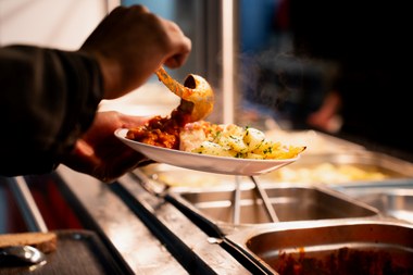 Warm buffet proefproject coupure