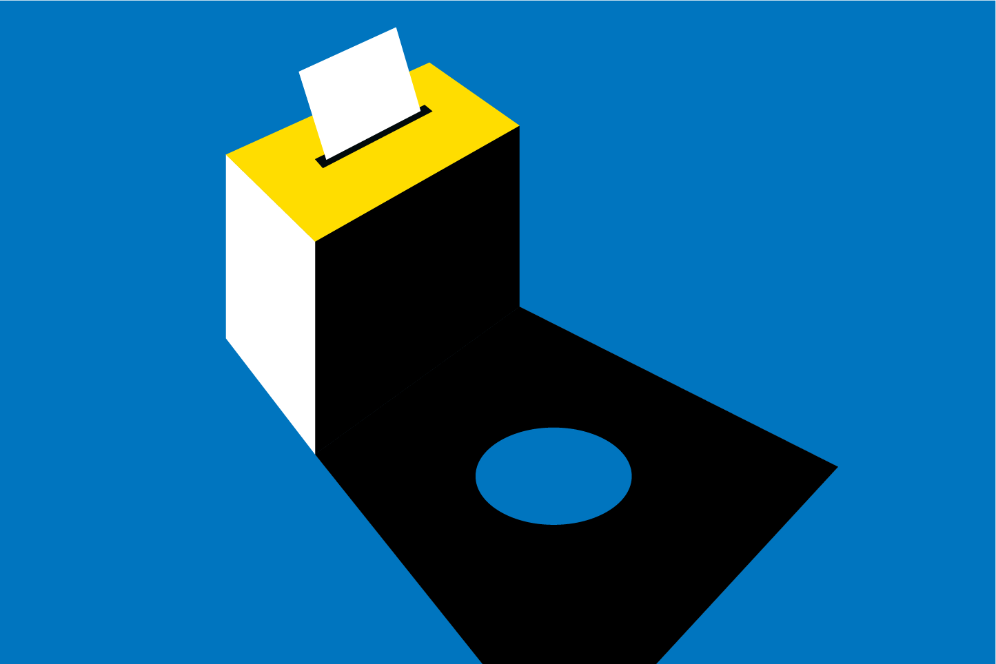 Visual stembus voor interne verkiezingen (groot formaat)