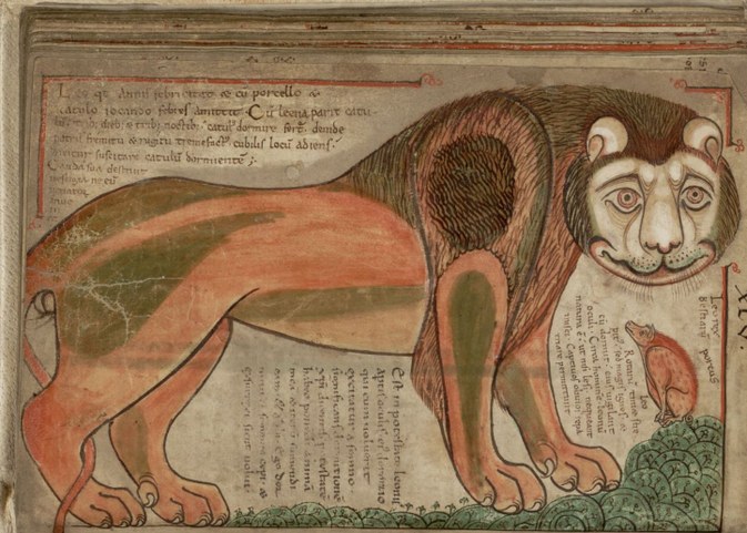 Liber Floridus - Lion - f°56v