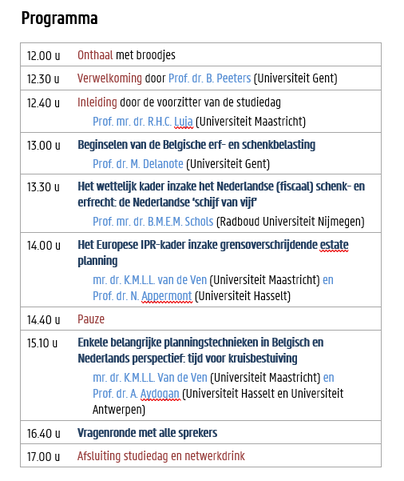 programma Estate Planning