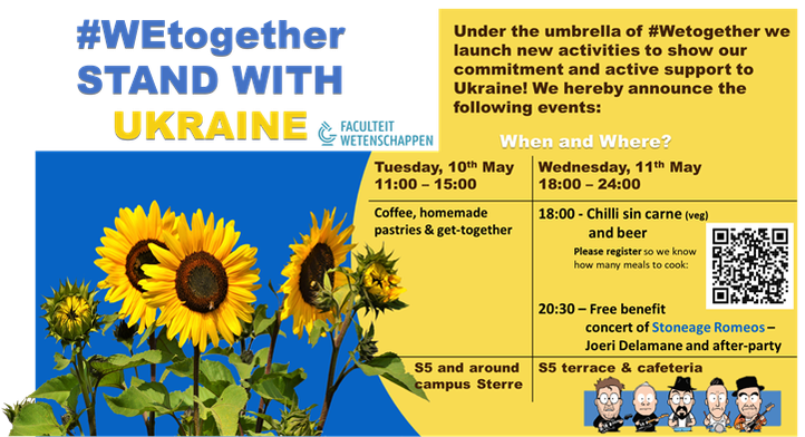 #WEtogether stand with Ukraine (May 10 & 11, 2022)