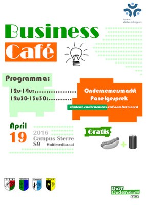 Business Café - affiche